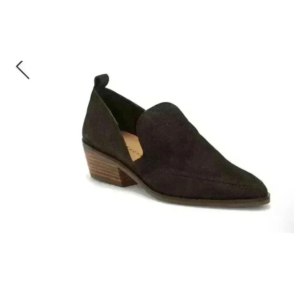 Lucky Brand Mahzan Loafer | Black‎ leather | Size 8. Ankle, Fall, Cute, Work - Picture 2 of 15